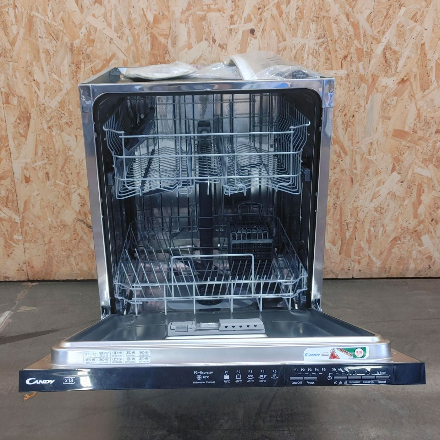 Lavastoviglie Candy CDI 1D36-02/T 13 coperti a scomparsa totale