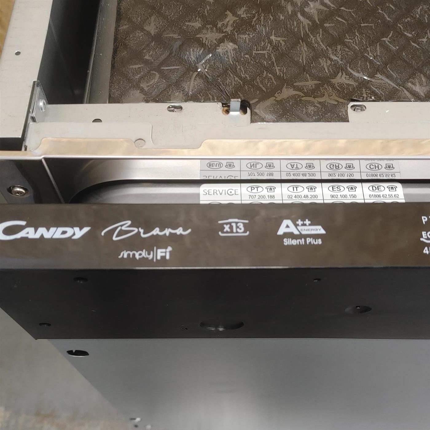 Candy Brava CDIN 2D360PBR A scomparsa totale 13 coperti E