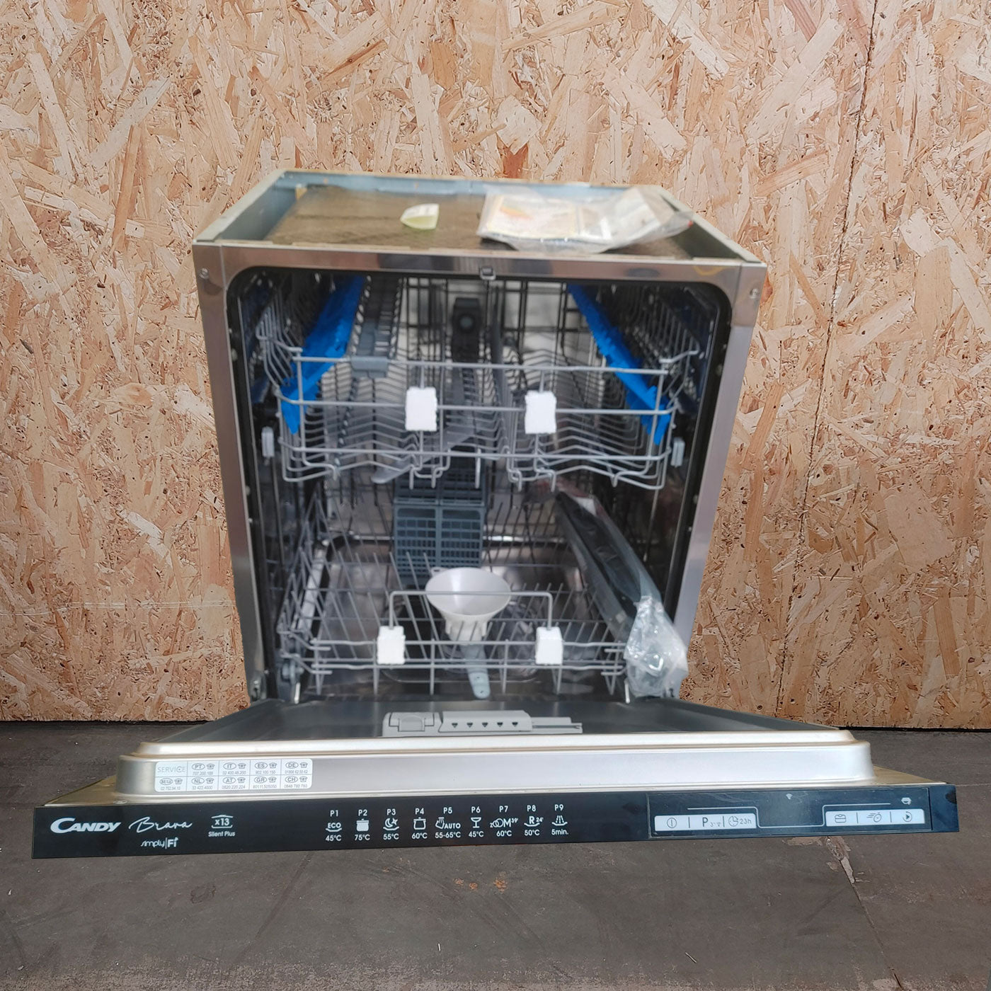 Candy Brava CSIN 2D360PB A scomparsa totale 13 coperti E