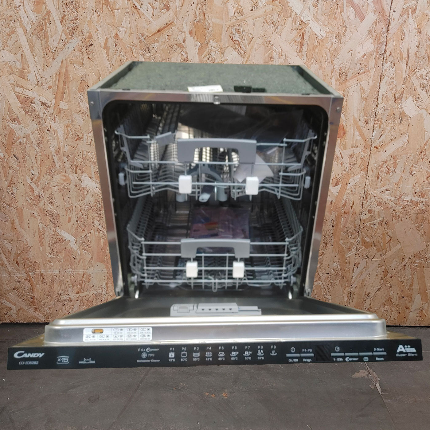 Lavastoviglie Candy CDI 2D52B2 A scomparsa totale 15 coperti