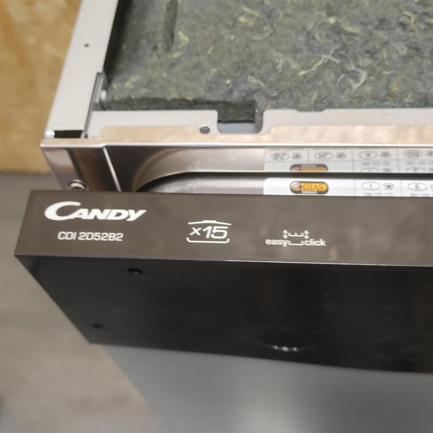 Lavastoviglie Candy CDI 2D52B2 A scomparsa totale 15 coperti