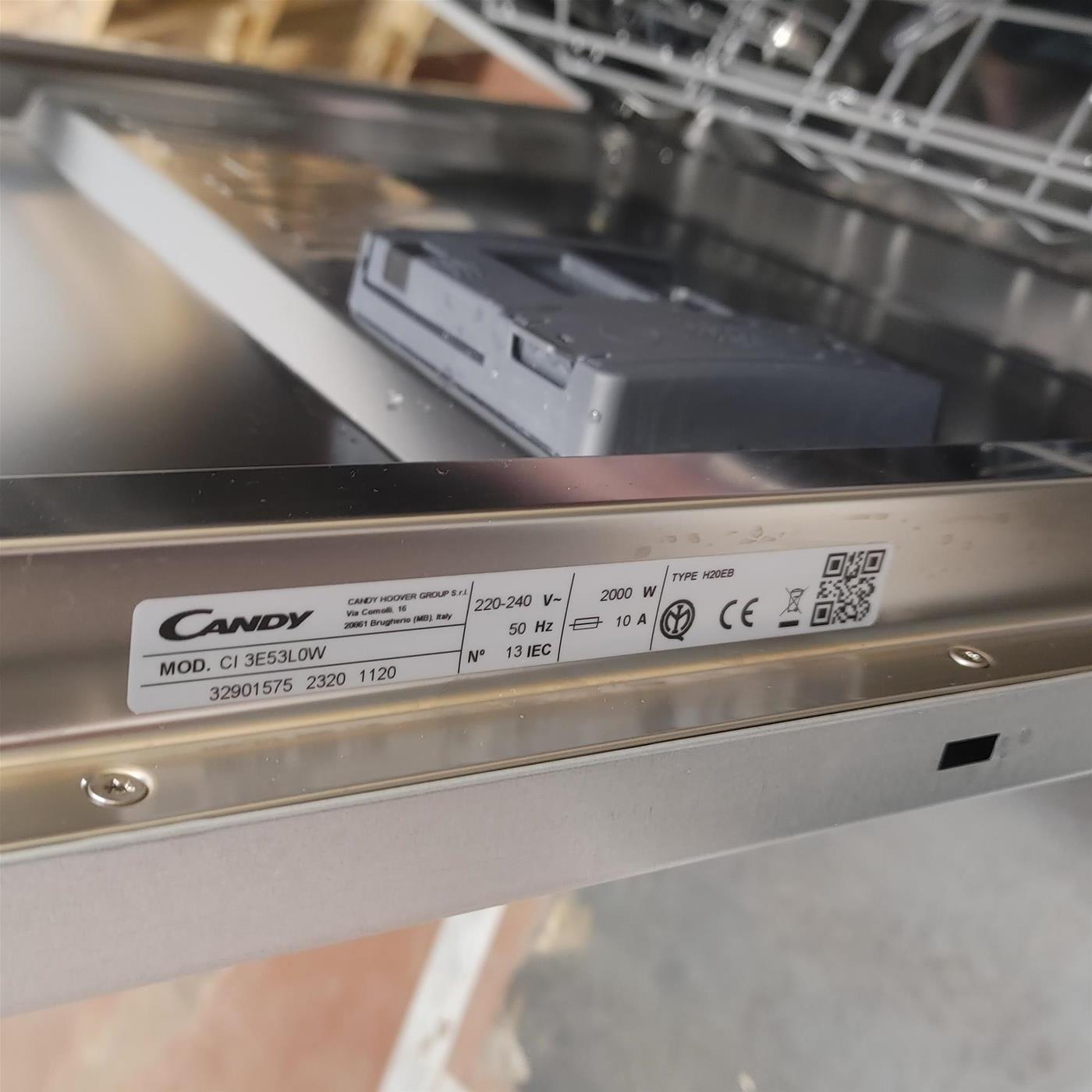 Candy RapidÓ CI 3E53L0W Incasso totale 13 coperti E