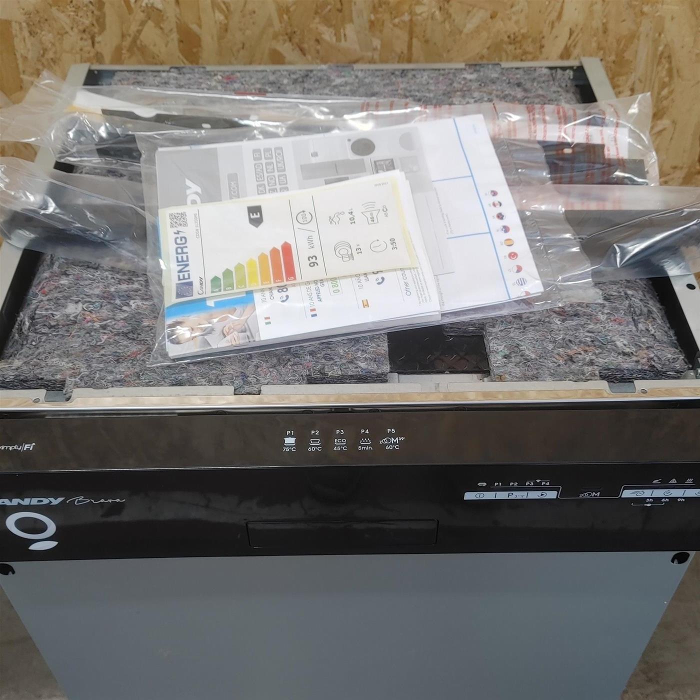 Candy Brava CDSN 1L380PB Semi incasso 13 coperti F