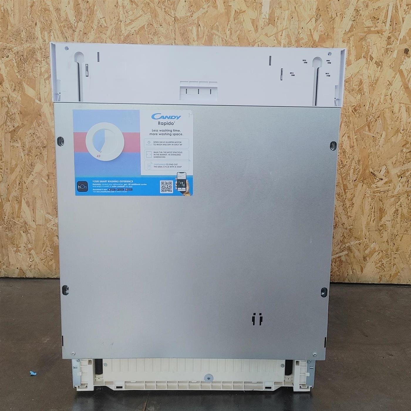 Lavastoviglie Candy RapidÓ CI 3E53L0W A scomparsa totale 13 coperti