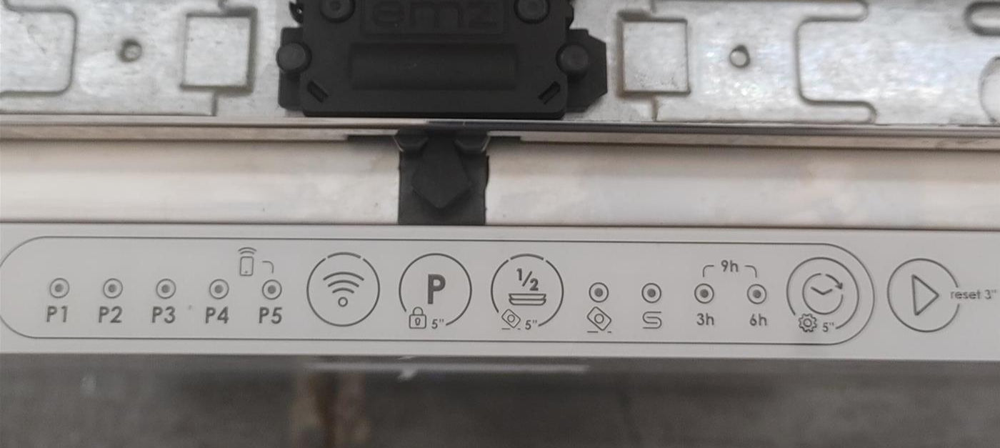 Lavastoviglie Candy RapidÓ CI 3E53L0W A scomparsa totale 13 coperti