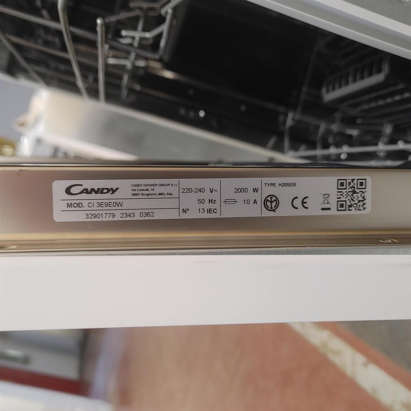 Candy RapidÓ CI 3E53L0W A scomparsa totale 13 coperti E