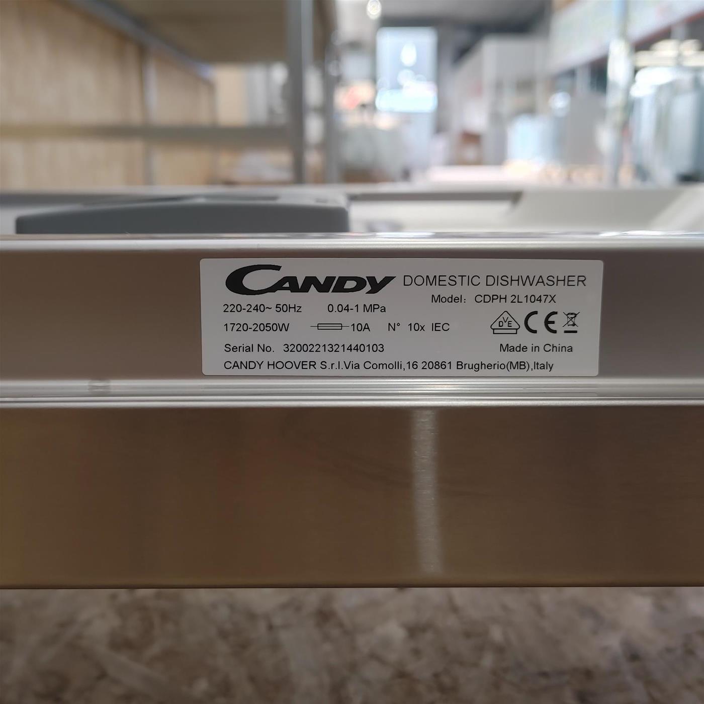 Candy Brava CDPH 2L1047X Libera installazione 10 coperti E