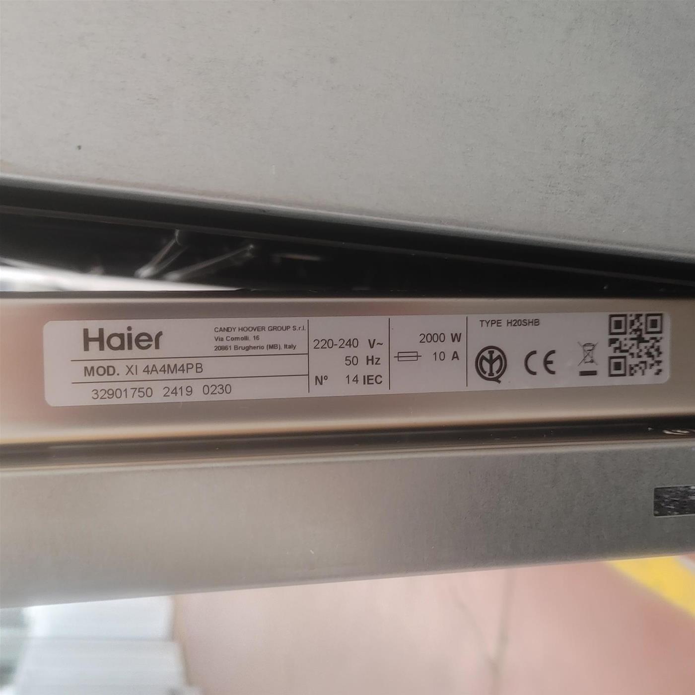 Lavastoviglie Haier XI 4A4M4PB A scomparsa totale 14 coperti