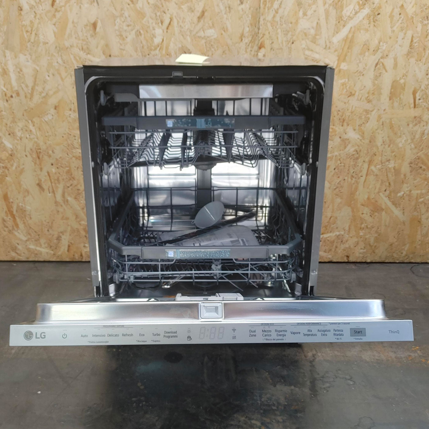 Lavastoviglie LG DB365TXS.AASQEIS A scomparsa totale 14 coperti B