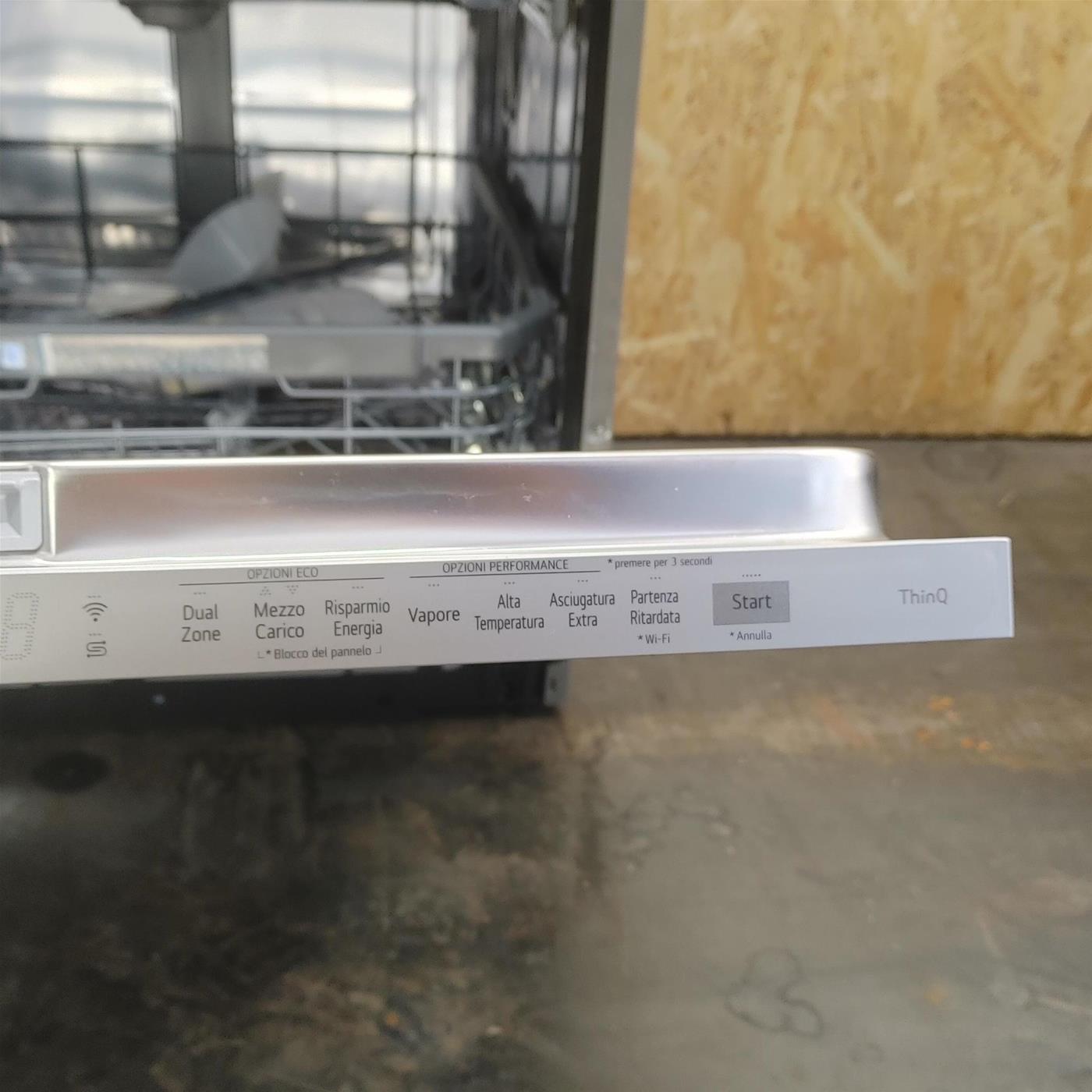 Lavastoviglie LG DB365TXS.AASQEIS A scomparsa totale 14 coperti B