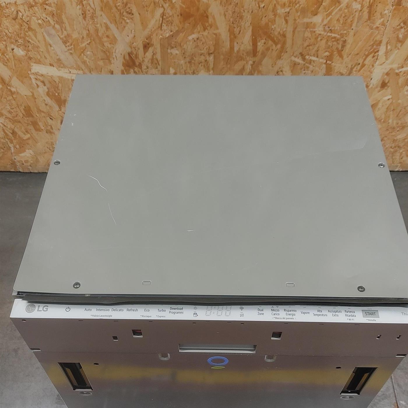 Lavastoviglie LG QuadWash DB365TXS Vapore Wi-Fi 14 coperti