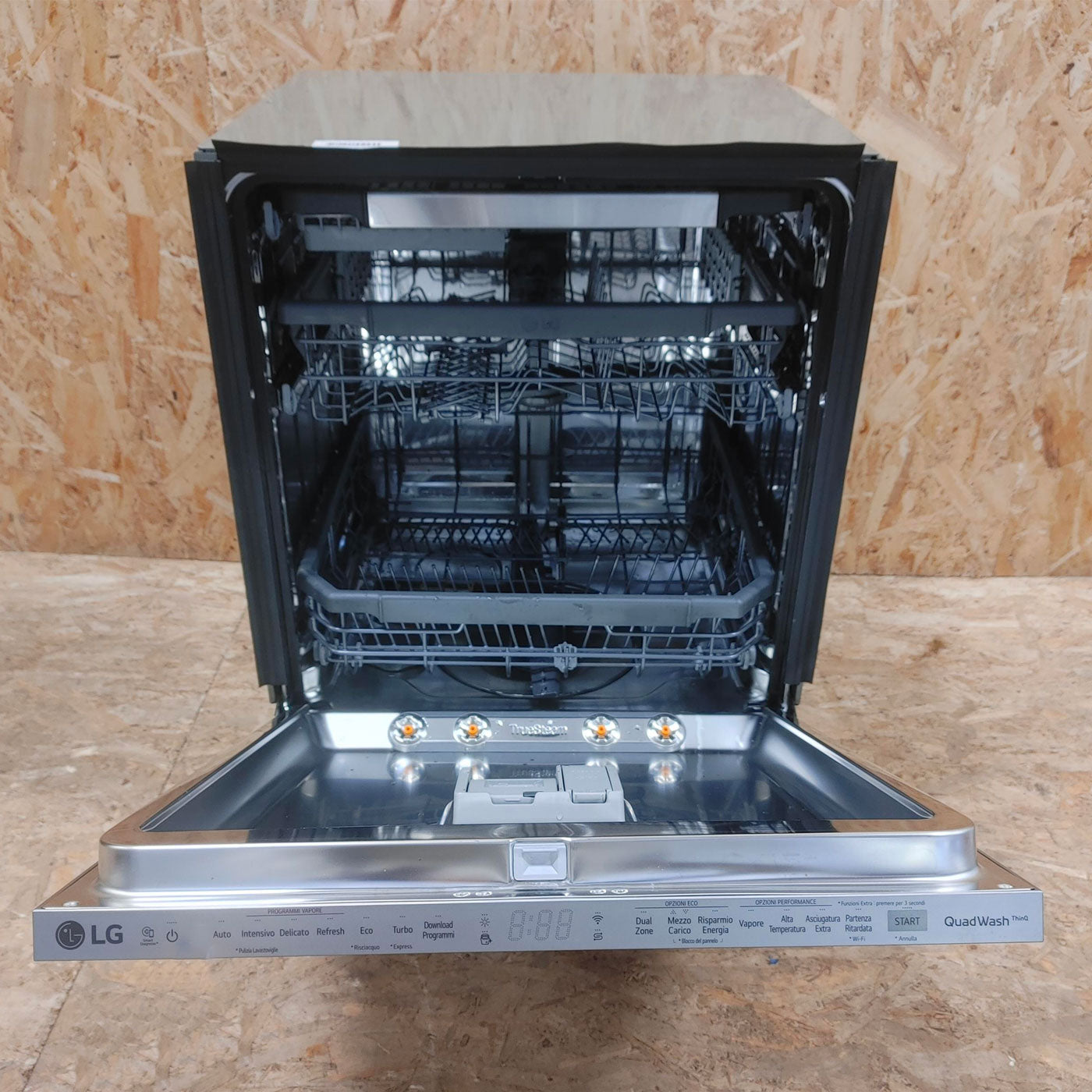 LG DF325FPS Lavastoviglie Libera installazione 14 coperti E