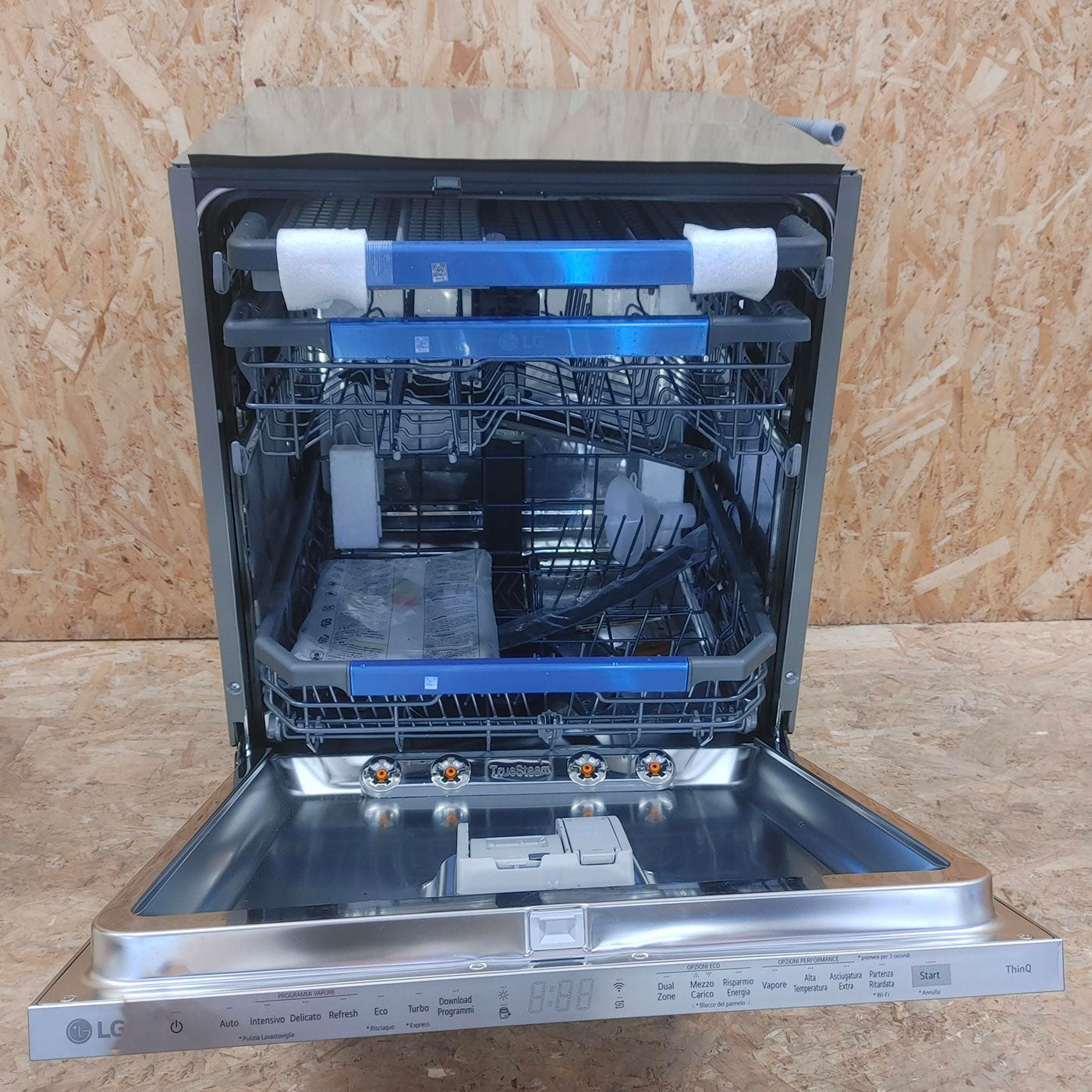 Lavastoviglie LG DB365TXS.AASQEIS A scomparsa totale 14 coperti B