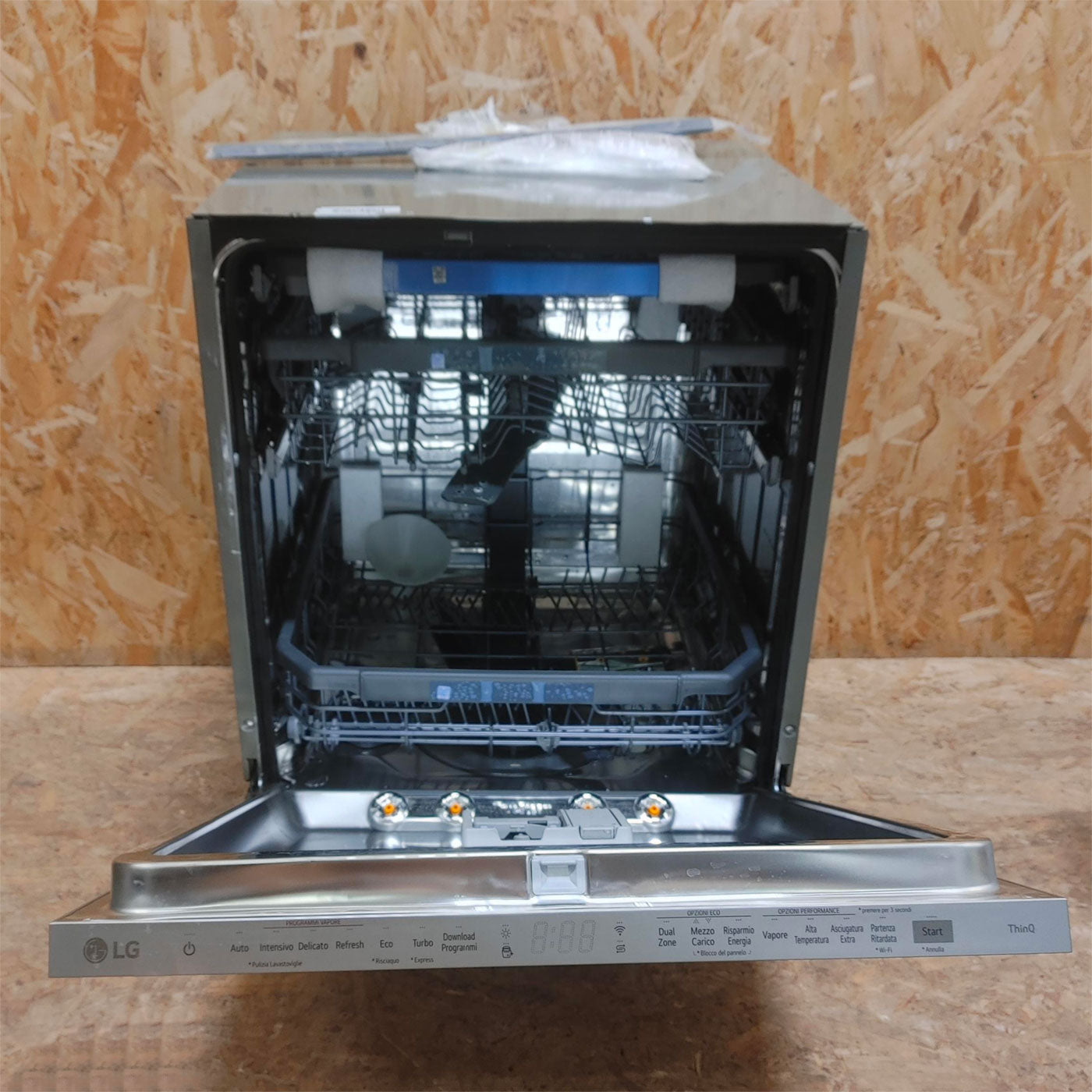 Lavastoviglie LG DB365TXS.AASQEIS A scomparsa totale 14 coperti B