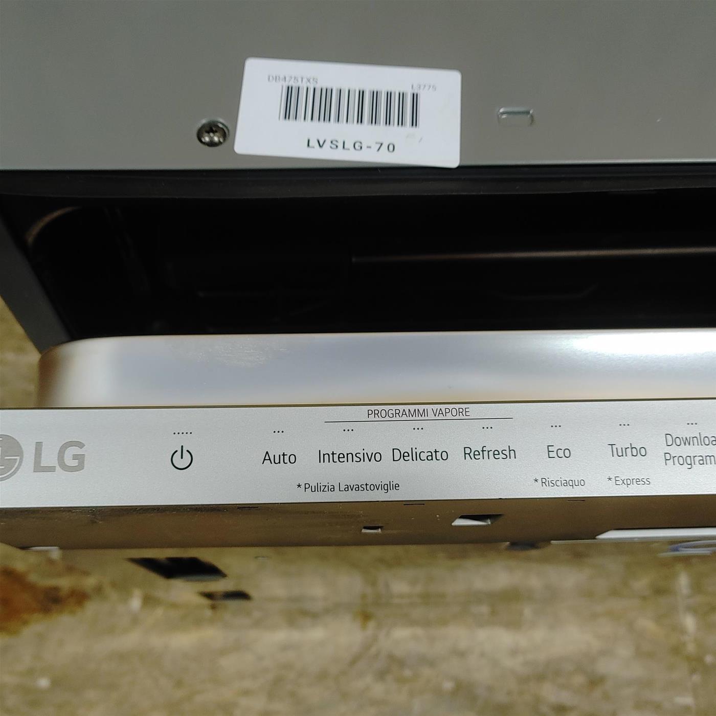 Lavastoviglie LG DB475TXS A scomparsa totale 14 coperti A