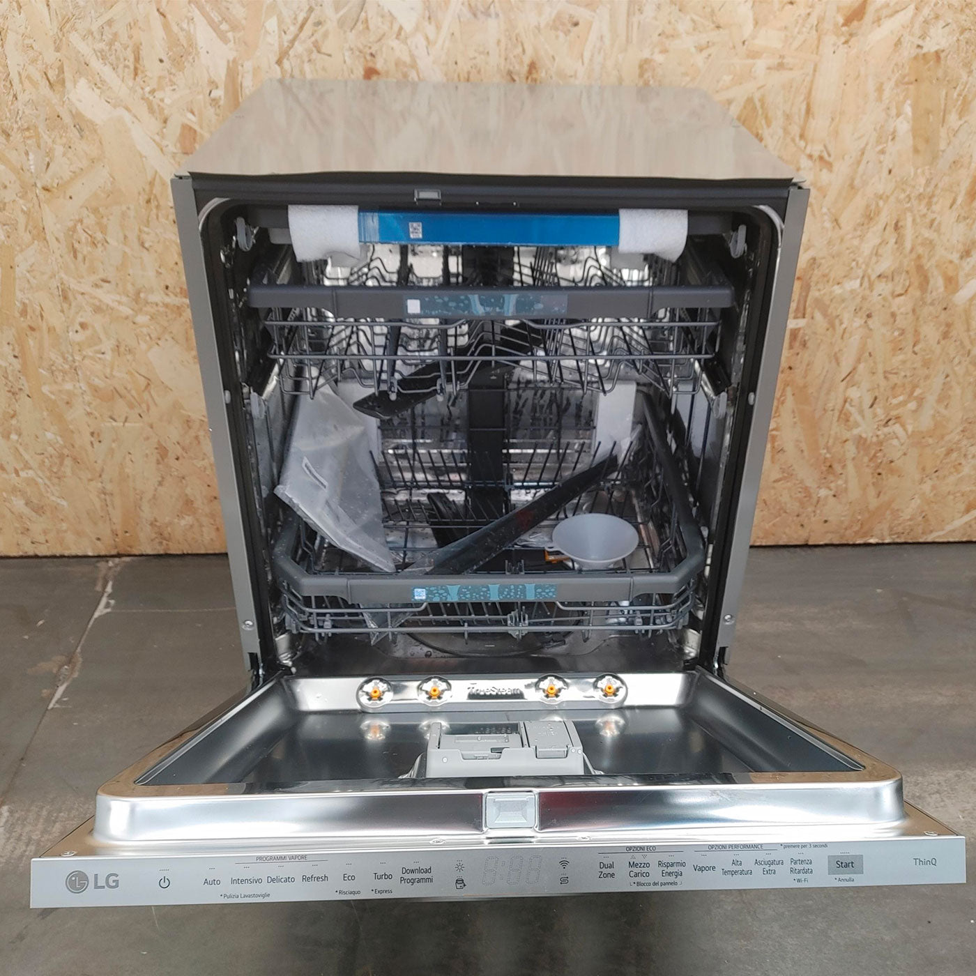 Lavastoviglie LG DB365TXS.AASQEIS A scomparsa totale 14 coperti B