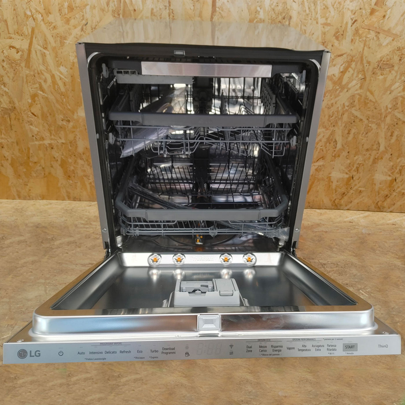 Lavastoviglie LG DB365TXS.AASQEIS A scomparsa totale 14 coperti B