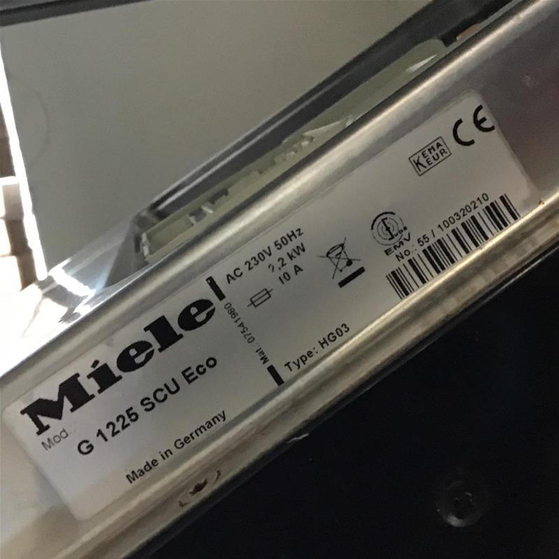 Miele G1225SCUECO EcoComfort Libera installazione 14 coperti
