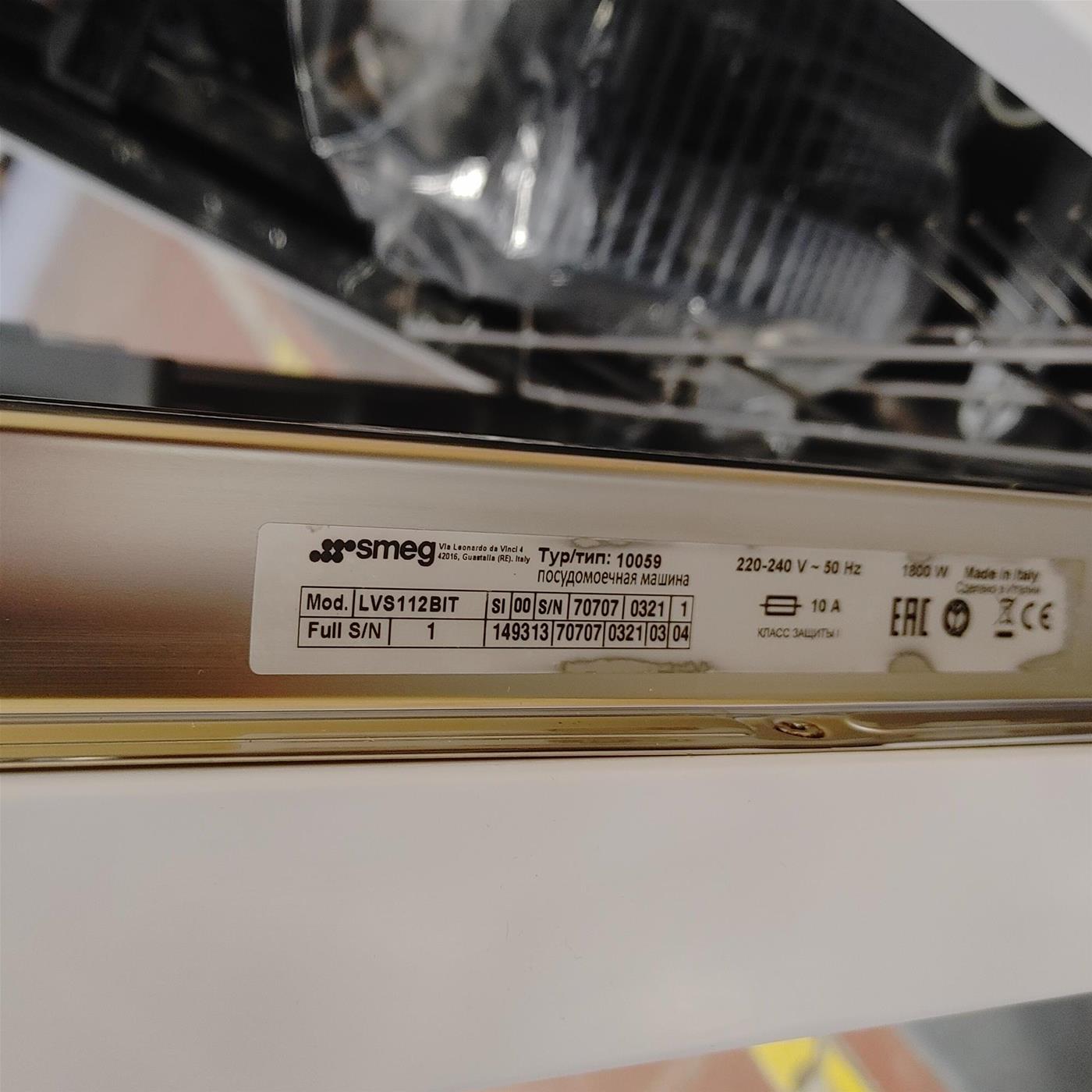 Lavastoviglie Smeg LVS112BIT Libera installazione 12 coperti