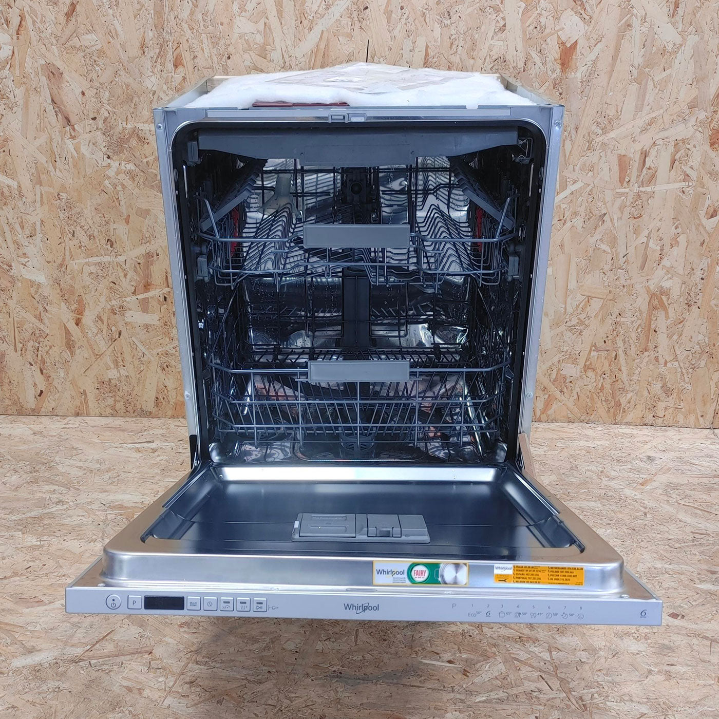 Whirlpool WIC 3C33 F lavastoviglie A scomparsa totale 14 coperti D