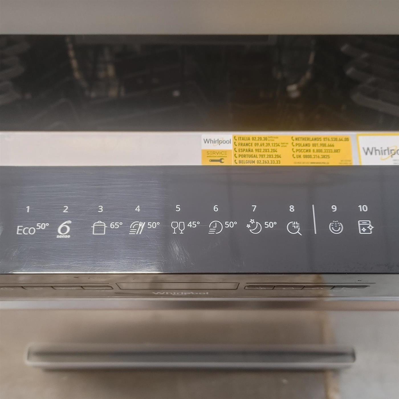 Whirlpool Lavastoviglie a libera installazione - WFO 3O41 PL X