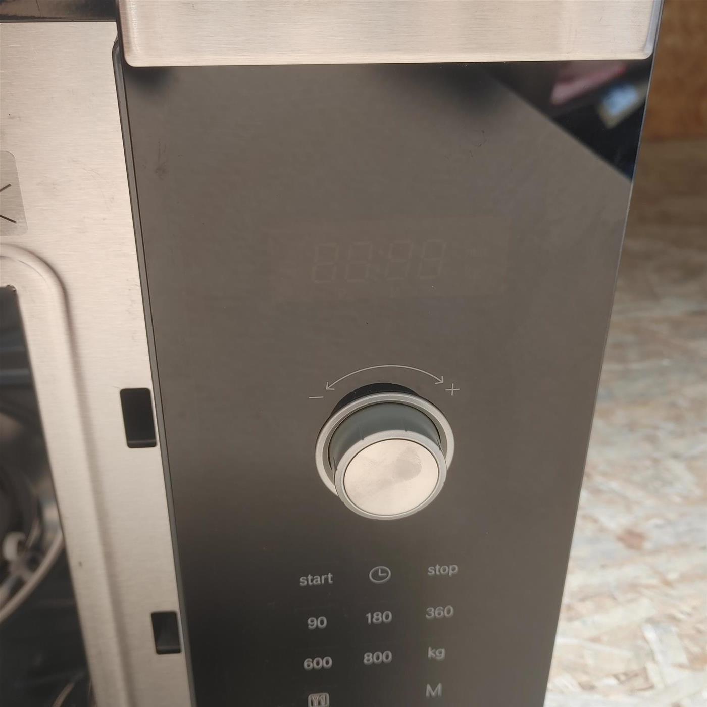 Bosch Serie 6 BFL524MS0 Incasso Solo microonde 20L 800W Nero, Acciaio inossidabile forno a microonde
