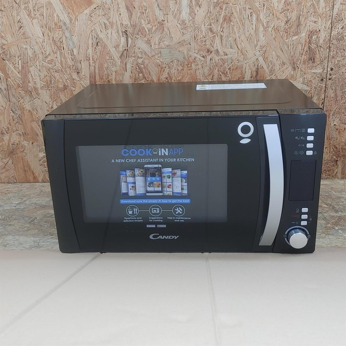 Candy COOKinApp CMXG25DCB Microonde grill in acciaio inox da banco 25 L 900 W