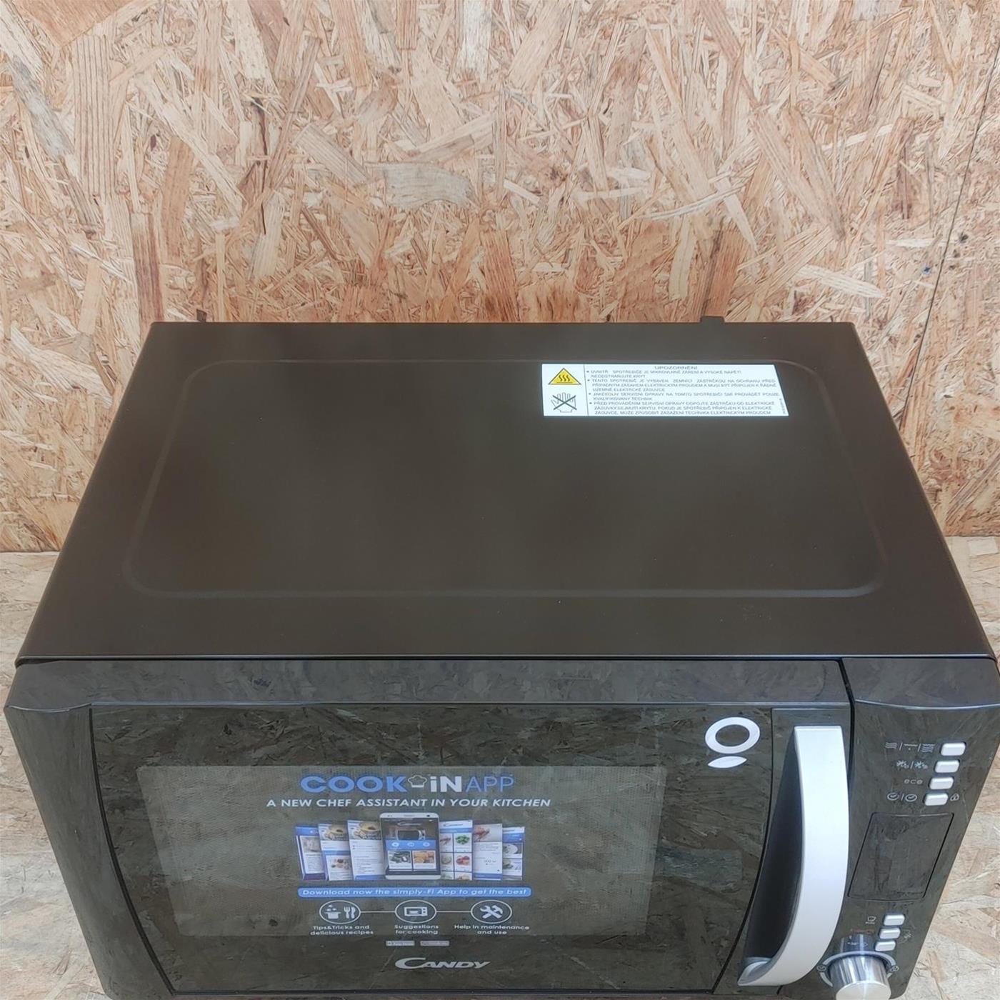 Candy COOKinApp CMXG25DCB Microonde grill in acciaio inox da banco 25 L 900 W