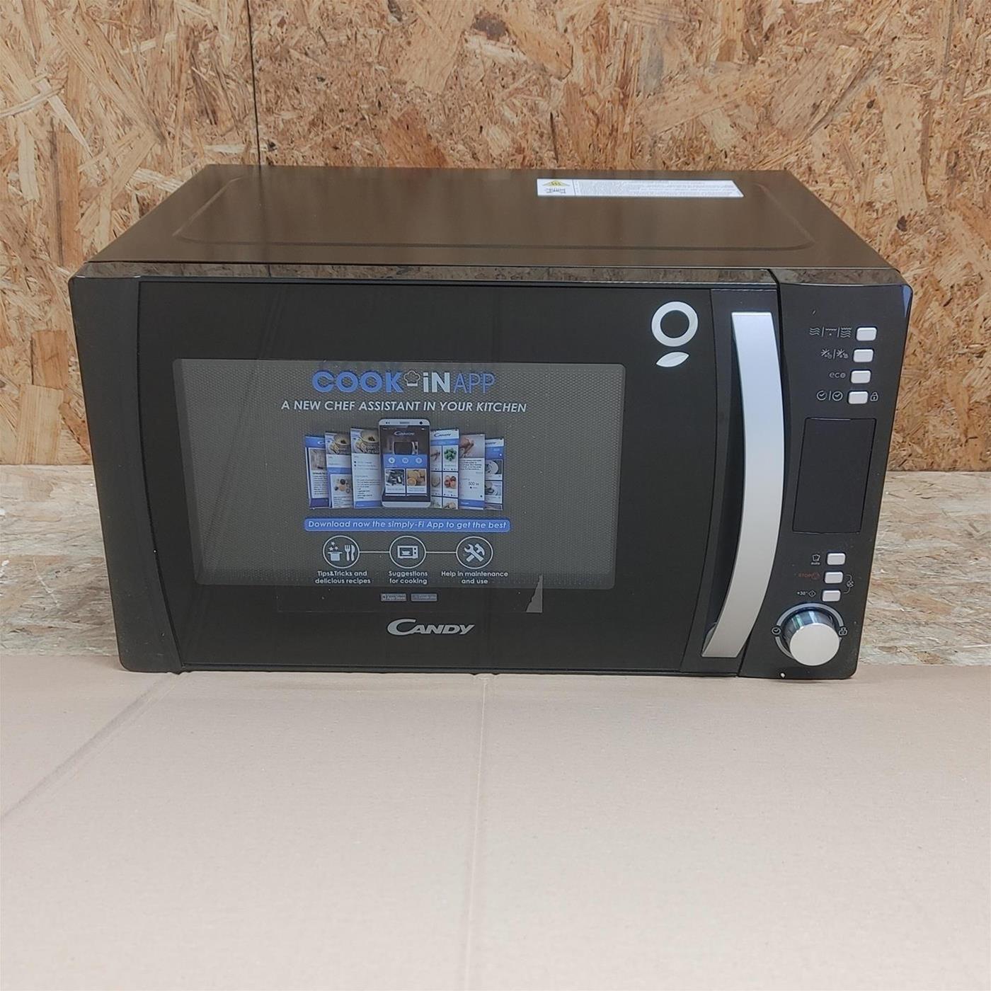 Candy COOKinApp CMXG25DCB Microonde grill in acciaio inox da banco 25 L 900 W