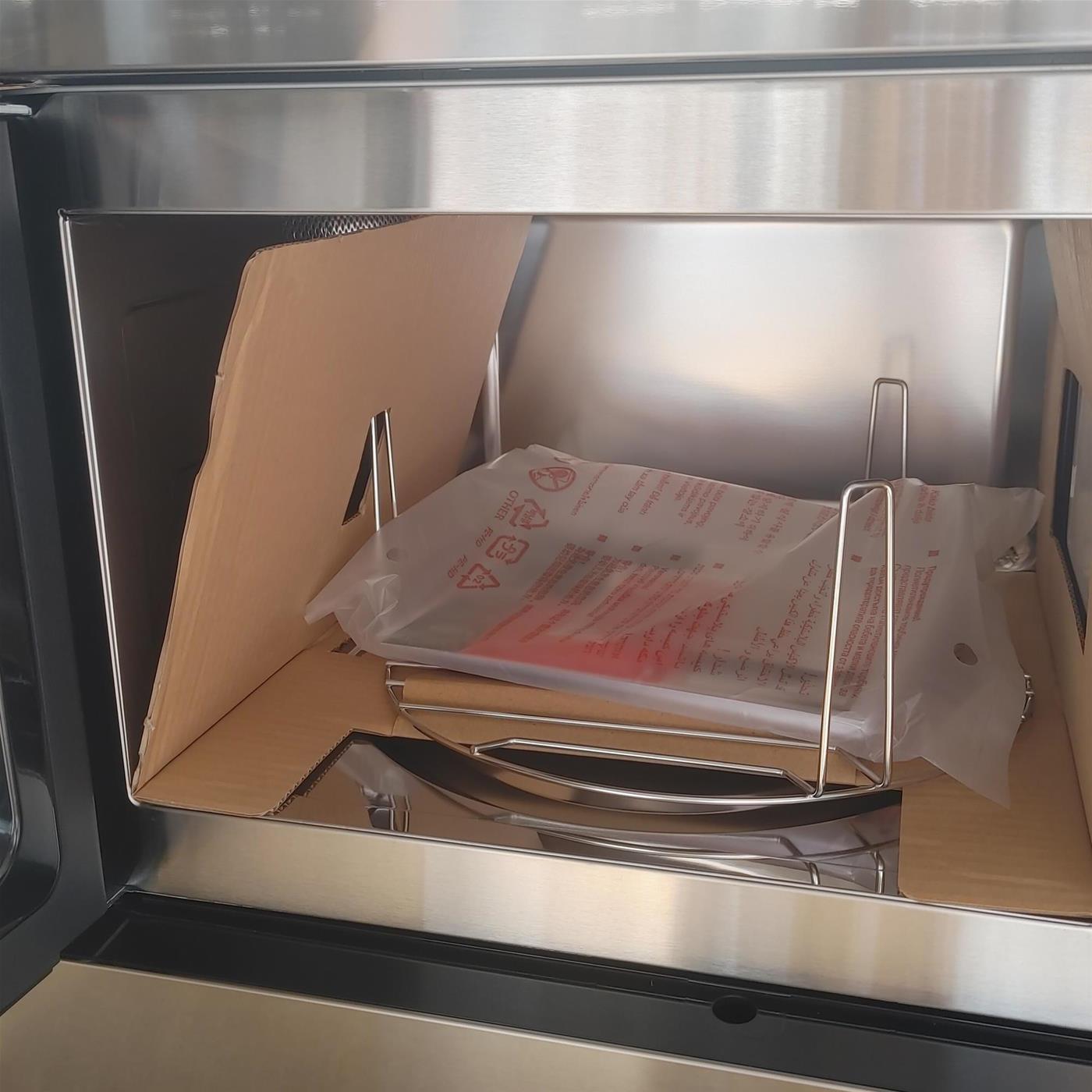 Hoover H-MICROWAVE 100 HMG281XC3 Forno a microonde con grill da incasso 28 L 900 W Acciaio inossidabile