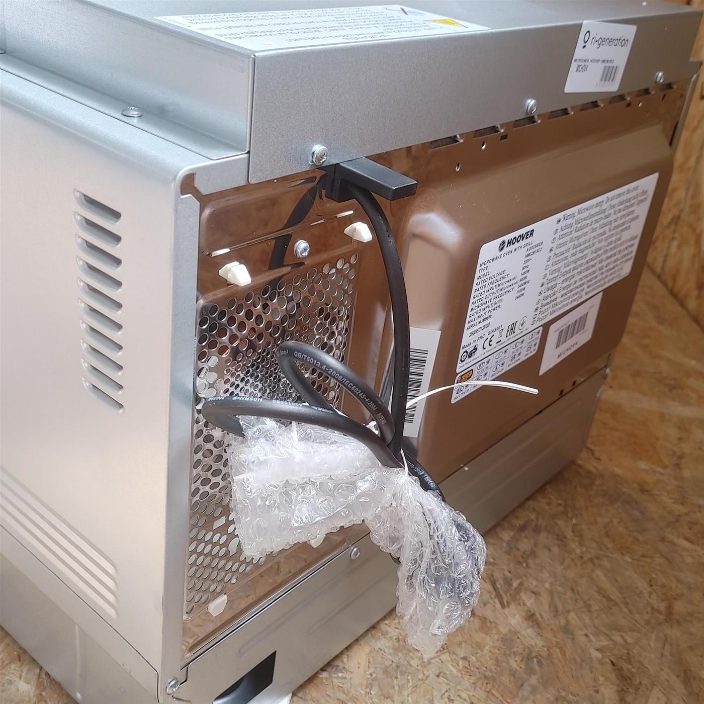 Hoover H-MICROWAVE 100 HMG281XC3 Forno a microonde con grill da incasso 28 L 900 W Acciaio inossidabile