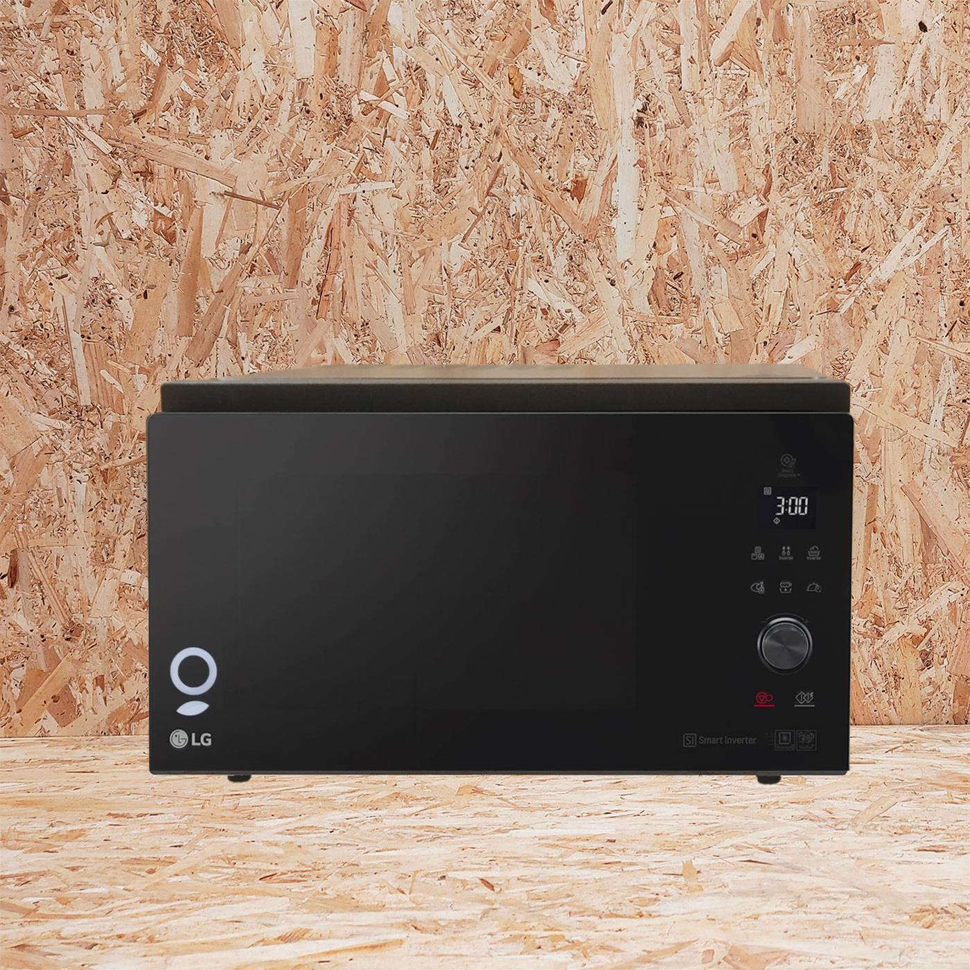 LG MJ3965BPS microonde Piano cottura Microonde combinato 39 L 1350 W Nero