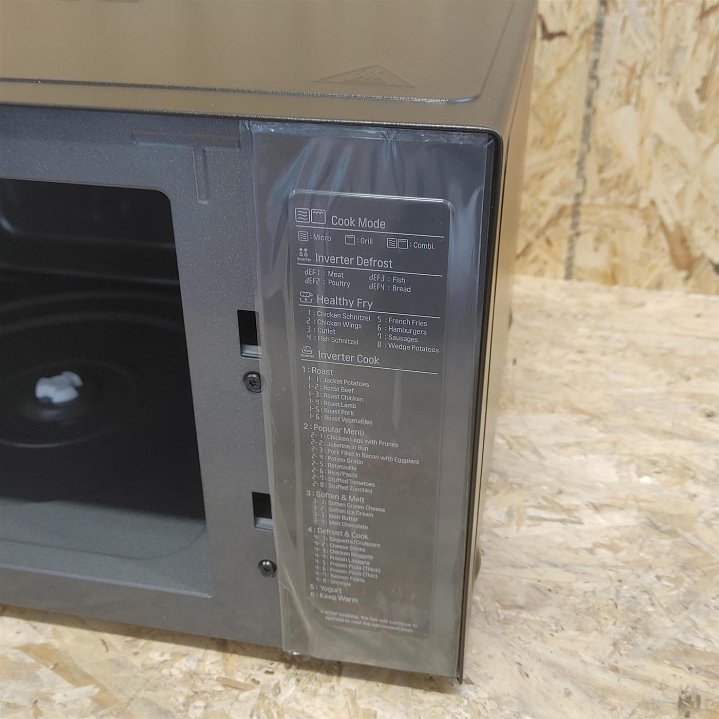 LG MH7265DPS microonde Piano cottura microonde grill 32 L 1350 W Nero