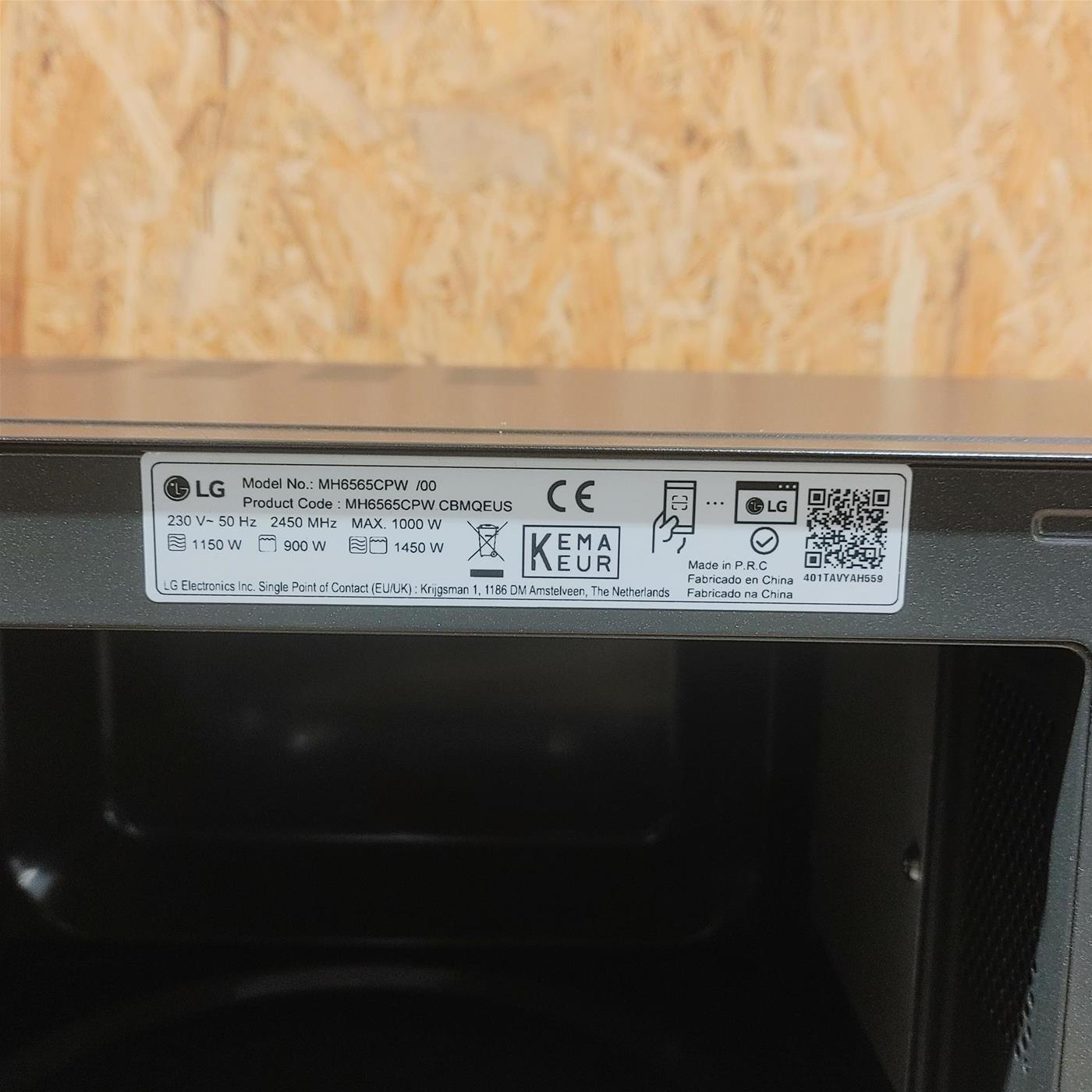 Microonde LG NeoChef MH6565CPW con grill