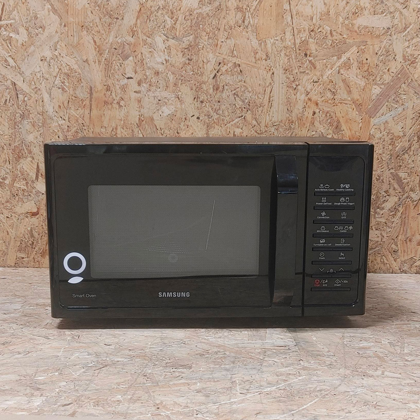 Samsung MC28H5015AS microonde Piano cottura Microonde combinato 28 L 900 W Nero, Argento