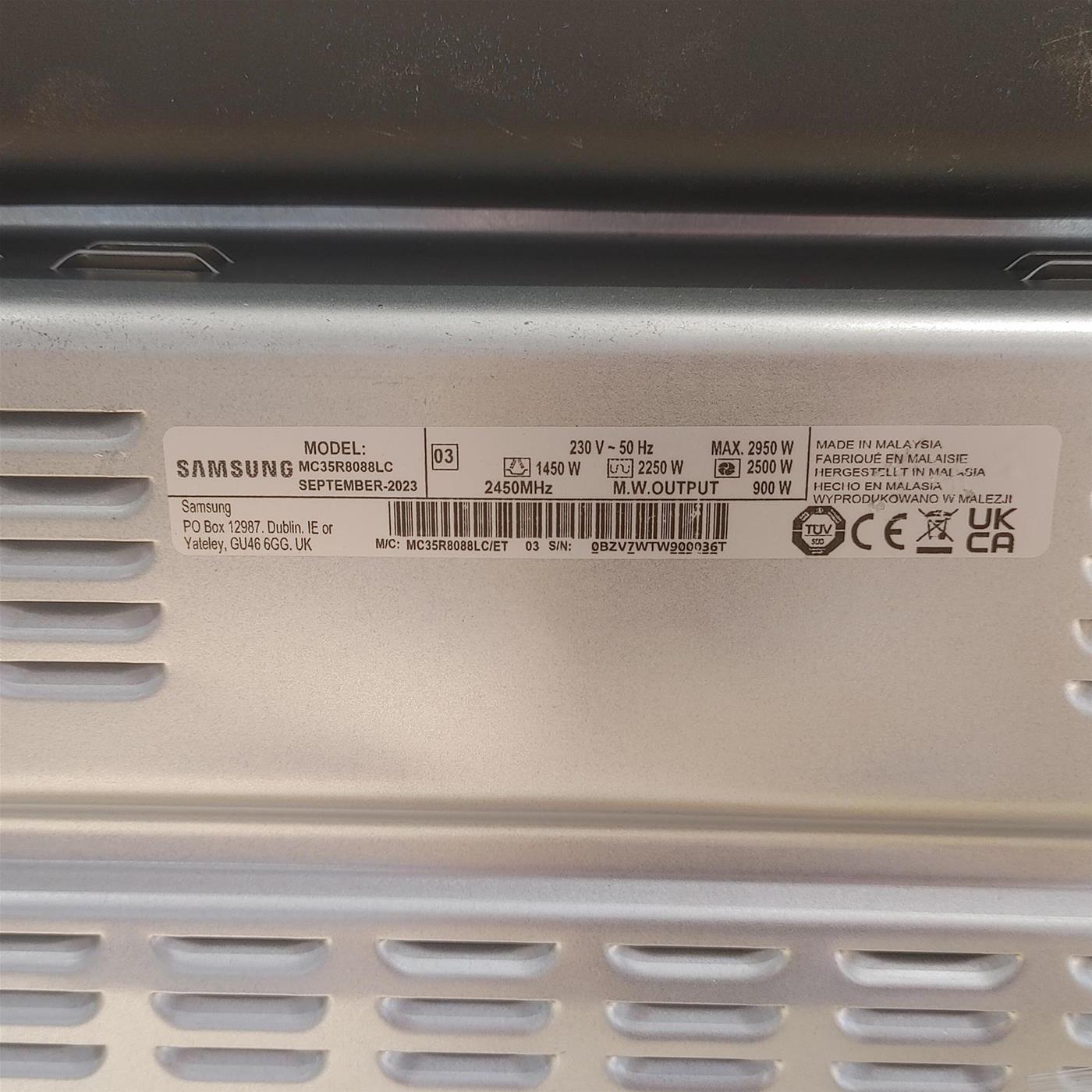 Microonde Samsung MC35R8088LC Combinato