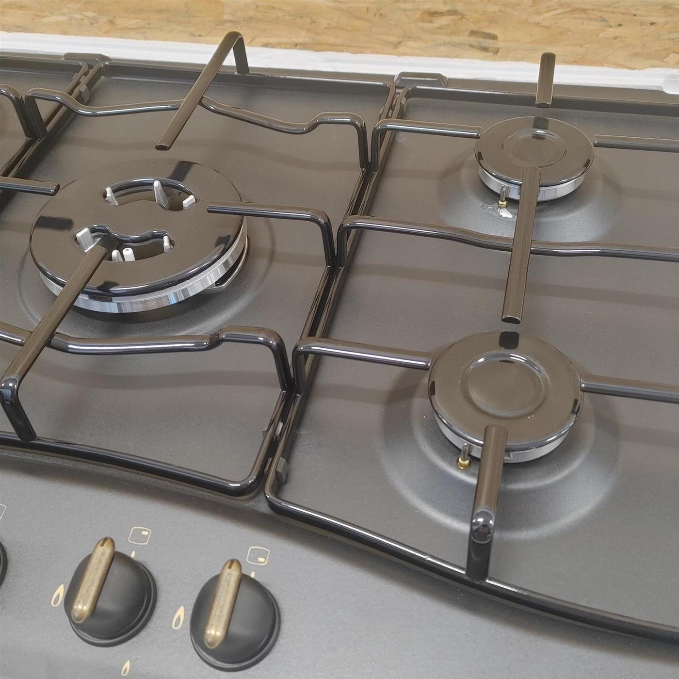 Hotpoint PCN 750 T (AN) R /HA piano cottura Antracite Da incasso Gas 5 Fornello(i)