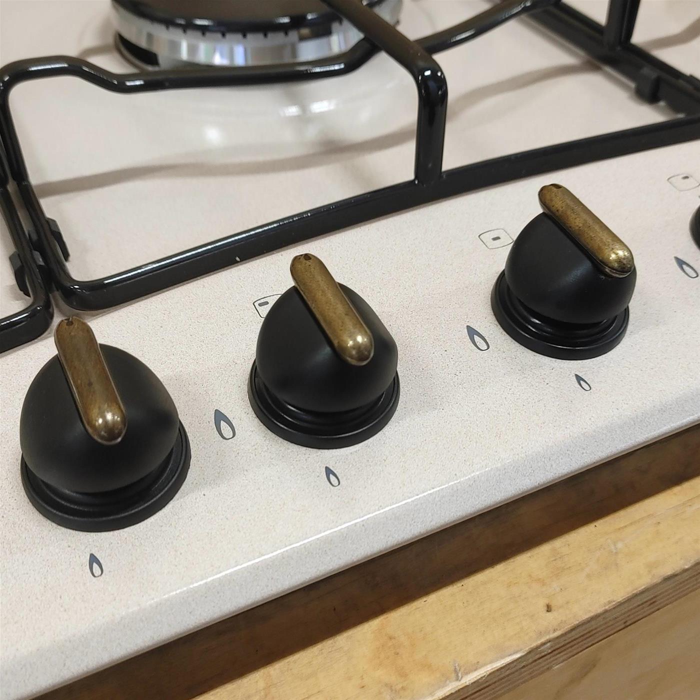 Hotpoint PC 750 T (AV) R/HA Piano Tradizione Gas, 2600 W, Metallo