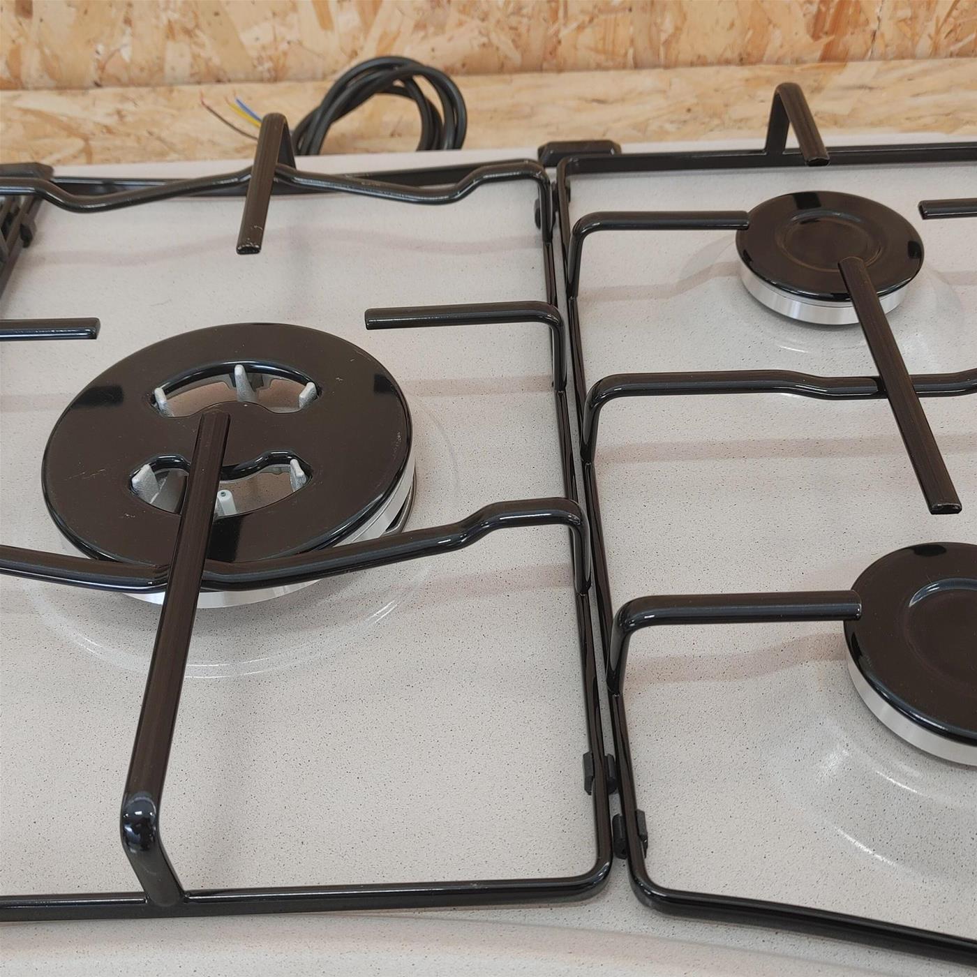 Hotpoint PCN 750 T (OW) R /HA Avorio Da incasso 75 cm Gas 5 Fornello(i)