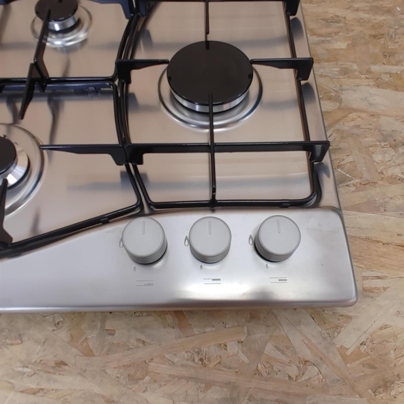 Hotpoint PHN 962 TS/AS/HA Stainless steel Da incasso 87 cm Gas 6 Fornello(i)