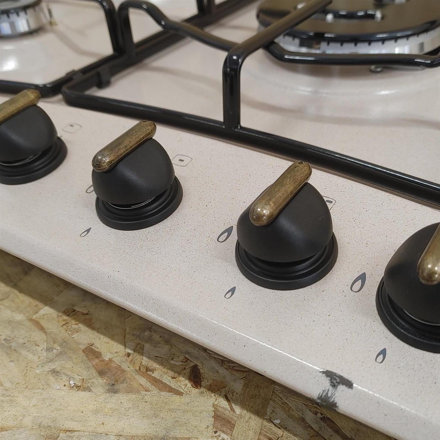 Hotpoint PCN 750 T (OW) R /HA Avorio Da incasso 75 cm Gas 5 Fornello(i)