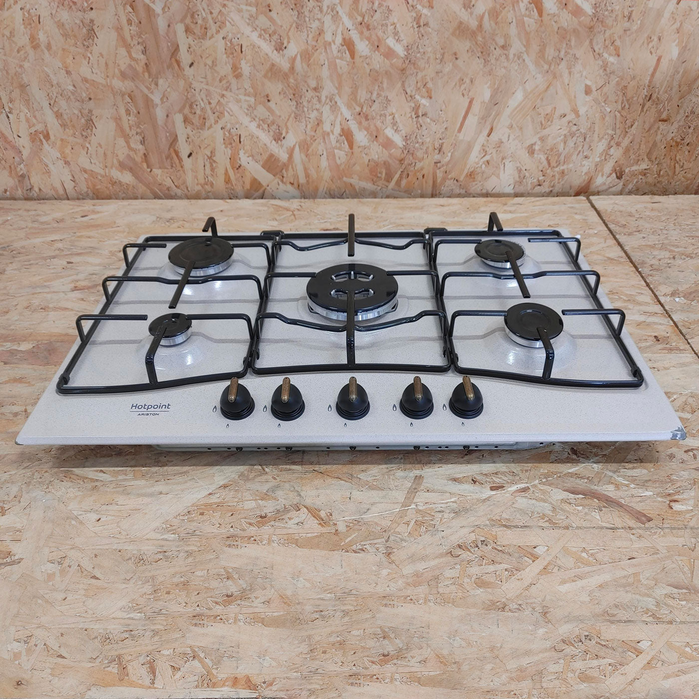 Hotpoint PCN 750 T (OW) R /HA Avorio Da incasso 75 cm Gas 5 Fornello(i)