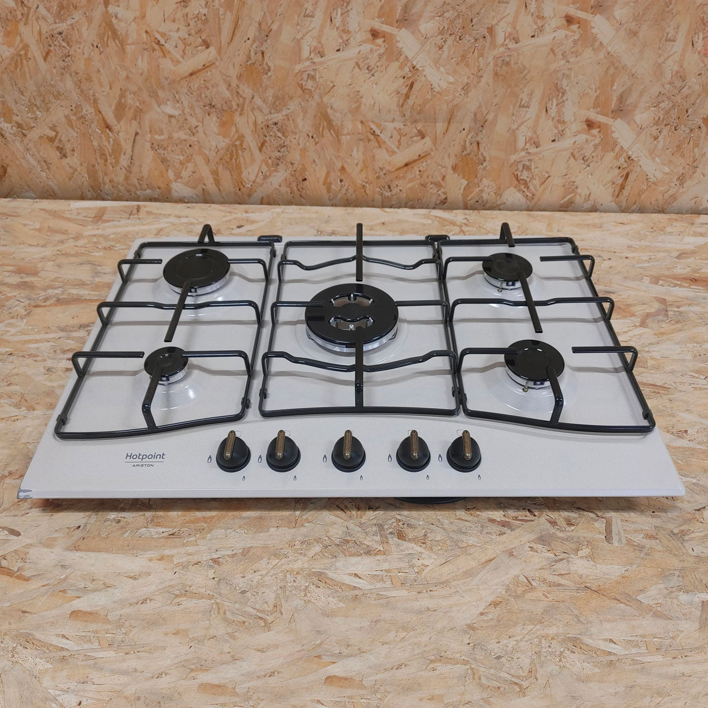 Hotpoint PCN 750 T (OW) R /HA Avorio Da incasso 75 cm Gas 5 Fornello(i)
