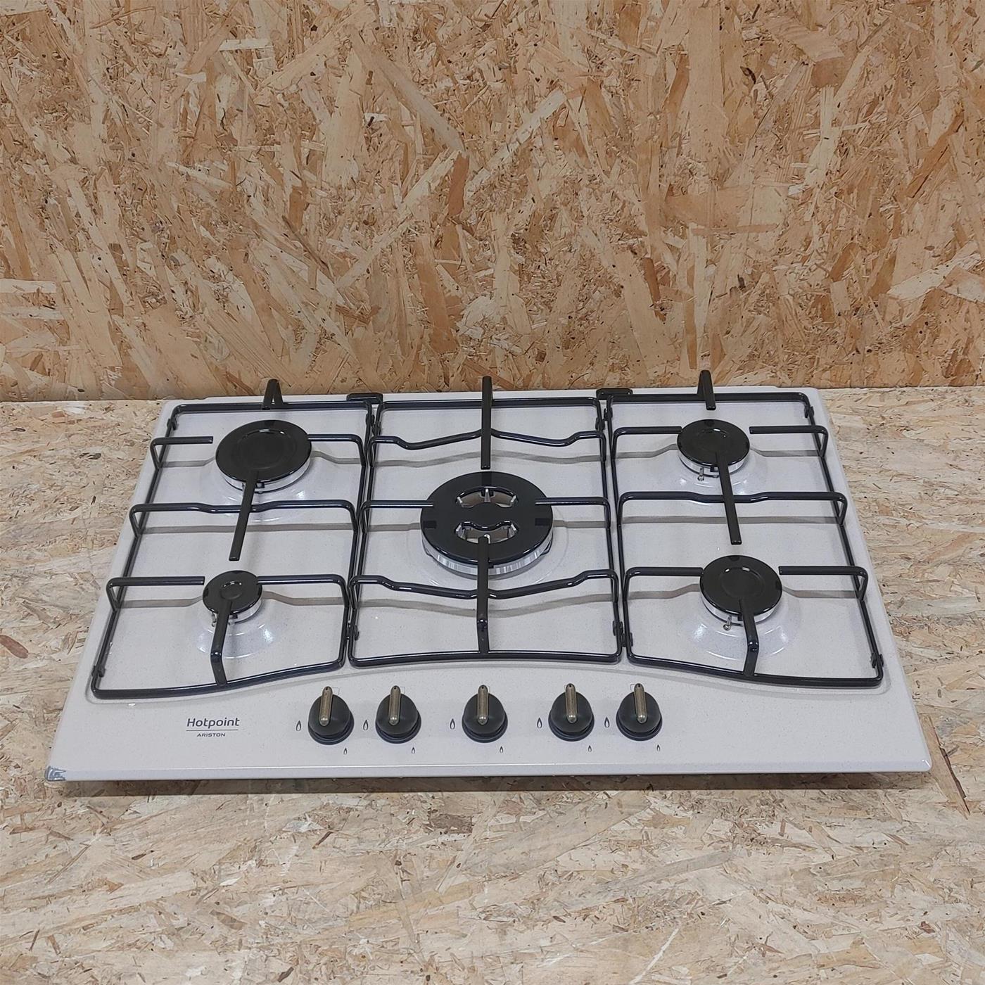 Hotpoint PCN 750T(AV)R/HA Piano cottura Da incasso Gas 5 Fornello(i)