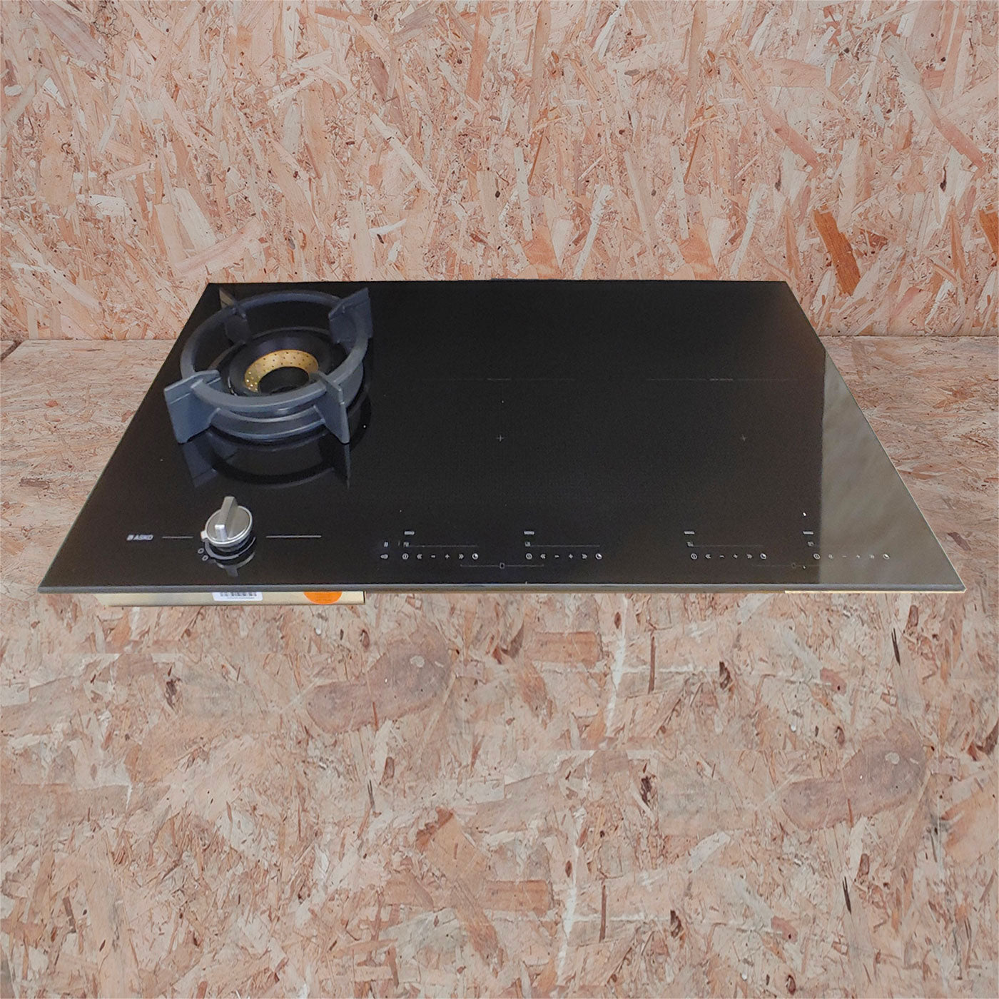 Asko HIG1995AB Piano Duo Fusion Induzione e Gas 2 Bridge 90 cm Nero