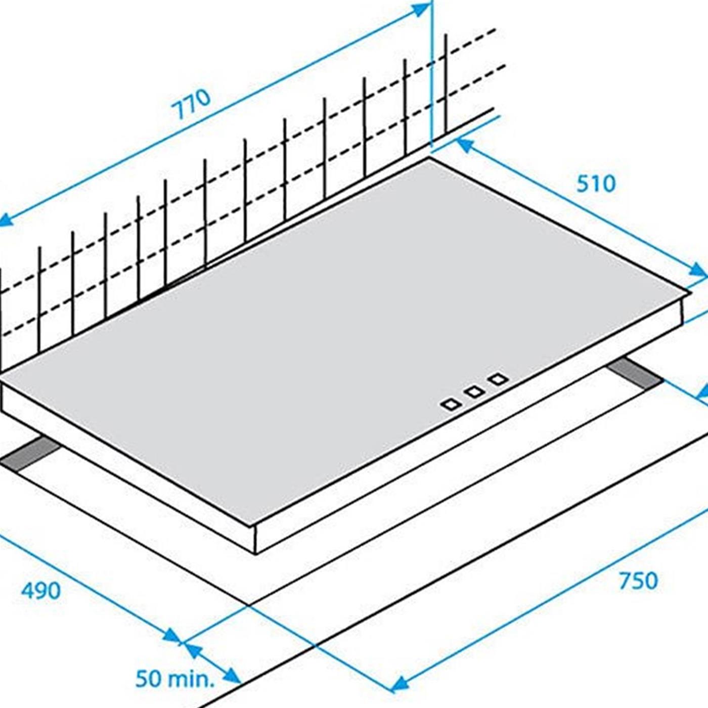 Piano Cottura Beko HIC84401 da Incasso 80 cm Vetroceramica