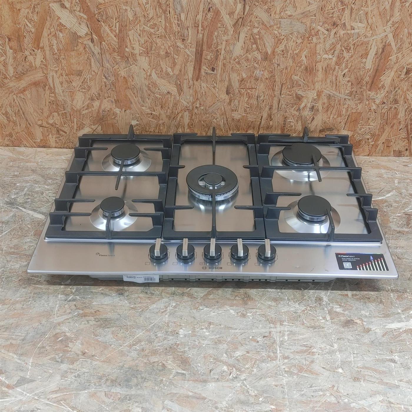 Piano cottura Bosch Serie 6 PCQ7A5B90 a gas 75 cm