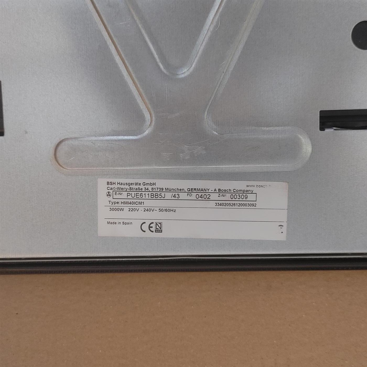 Piano cottura Bosch Serie 4 PUE611BB5J a induzione 4 zone cottura