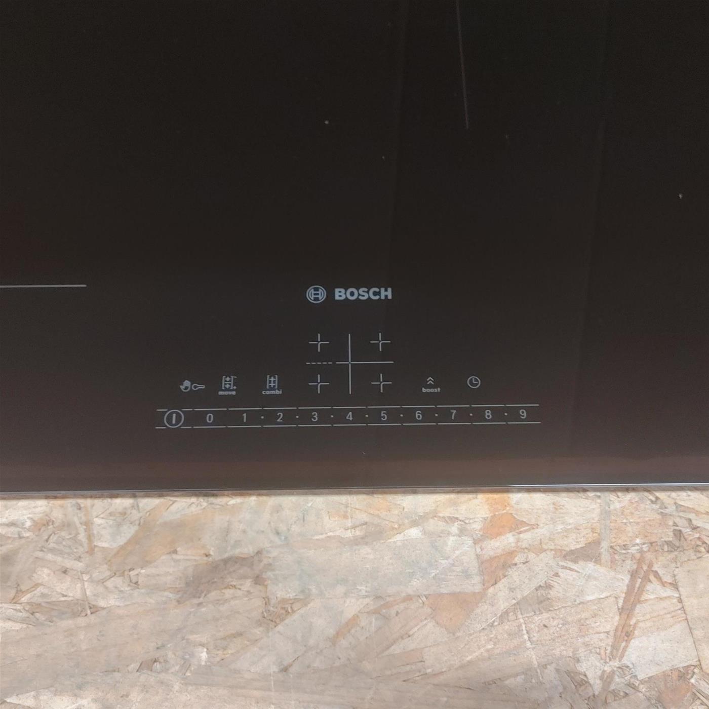 Piano cottura Bosch Serie 6 PVS831FB5E Nero Da incasso 80 cm Piano cottura a induzione 4 Fornello(i))