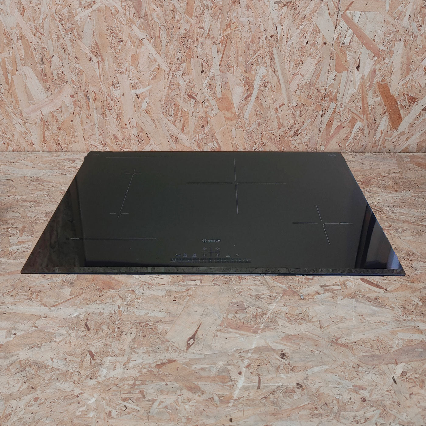 Piano cottura Bosch Serie 6 PVS831FB5E Nero Da incasso 80 cm Piano cottura a induzione 4 Fornello(i))